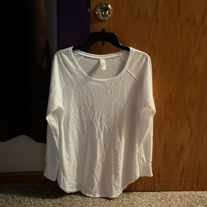 District Perfect Fit long sleeve Large white shirt